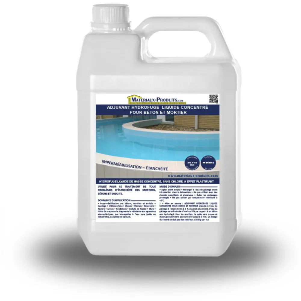 Adjuvant hydrofuge (bidon 5L)