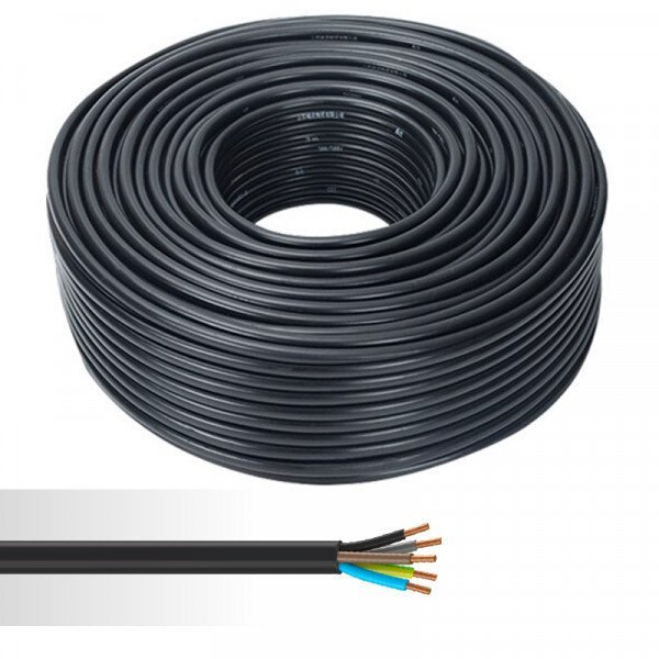 Câble électrique 3G1.5mm² (touret 50m)