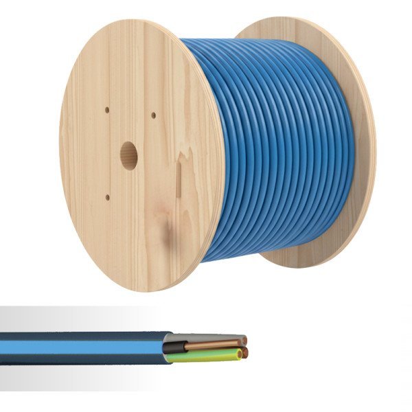 Câble électrique 3G6mm² (touret 50m)
