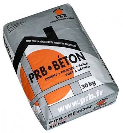 Béton prêt à l'emploi (sac 40kg)